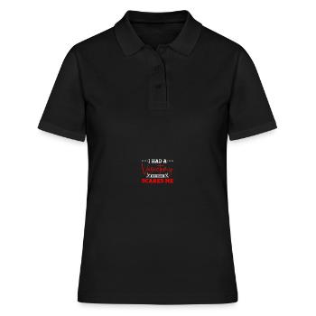 Urologist after vasectomy - Women's Polo Shirt - black - Front - Ailine (174cm)
