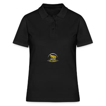 Tiefes Blech Marschieren Bariton Euphonium - Frauen Polo Shirt - Schwarz - Vorne - Ailine (174cm)