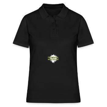 Paranormaler Ermittler Geisterjäger - Frauen Polo Shirt - Schwarz - Vorne - Ailine (174cm)