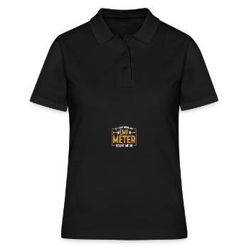 Paranormaler Ermittler Geisterjäger - Frauen Polo Shirt - Schwarz - Vorne - Ailine (174cm)