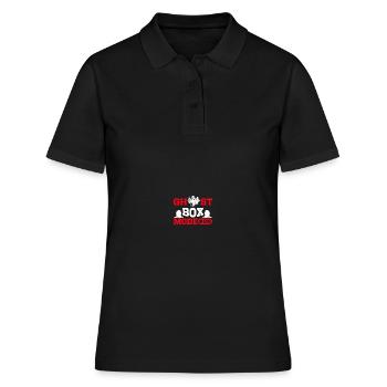Paranormaler Ermittler Geisterjäger - Frauen Polo Shirt - Schwarz - Vorne - Ailine (174cm)