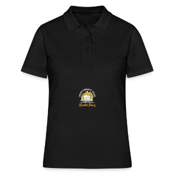 Paranormaler Ermittler Geisterjäger - Frauen Polo Shirt - Schwarz - Vorne - Ailine (174cm)