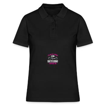 Nurse Intensive Care ICU - Women's Polo Shirt - black - Front - Ailine (174cm)