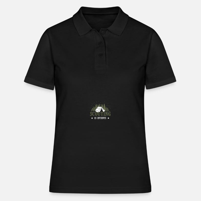 Scouting Scouts - Women's Polo Shirt - black