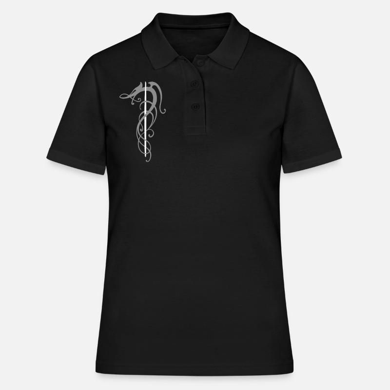 Isa - Polo Femme - noir