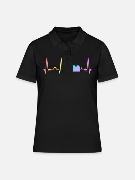 Brick Builder Master Builder Klemmbaustein - Frauen Polo Shirt - Schwarz