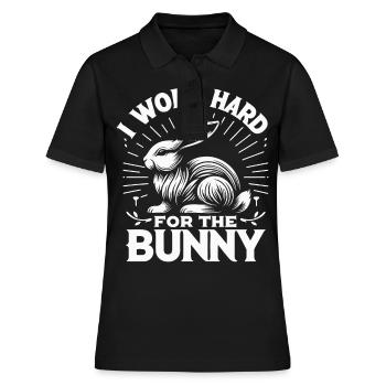 Lapin, Lapin, Animal, Animal De Compagnie, Lapins - Polo Femme - noir - Devant - Ailine (174cm)