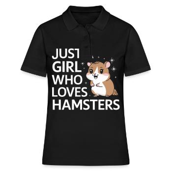 Hamster - Polo Femme - noir - Devant - Ailine (174cm)