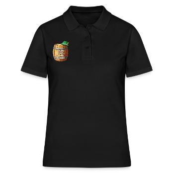 Volles Fass, volle Gaudi ! - Frauen Polo Shirt - Schwarz - Vorne - Ailine (174cm)