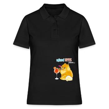 Spitz Spritz - Polo Femme - noir - Devant - Ailine (174cm)