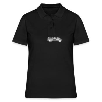 van - Women's Polo Shirt - black - Front - Ailine (174cm)