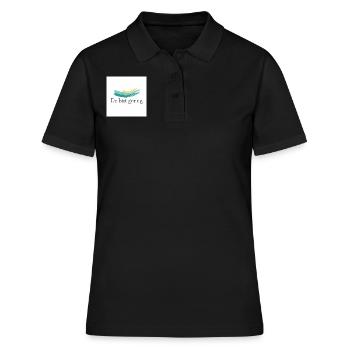 Selbstbewußt,Stark,Liebe,Selbstsicherheit,Geschenk - Frauen Polo Shirt - Schwarz - Vorne - Ailine (174cm)