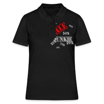 vente - Polo Femme - noir - Devant - Ailine (174cm)