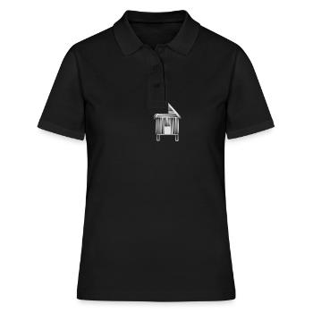 cabane en bois - Polo Femme - noir - Devant - Ailine (174cm)