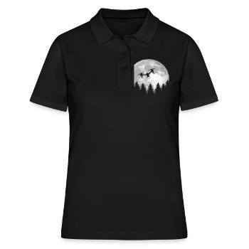 Drone Drones pour avions de drone - Polo Femme - noir - Devant - Ailine (174cm)