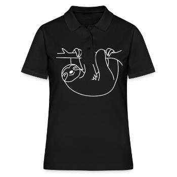 indolence - Polo Femme - noir - Devant - Ailine (174cm)