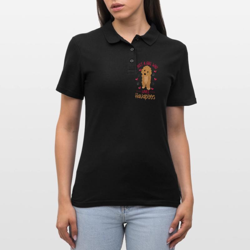 havapoo, havapoo havapoo mother, Havanese, Women's Polo Shirt