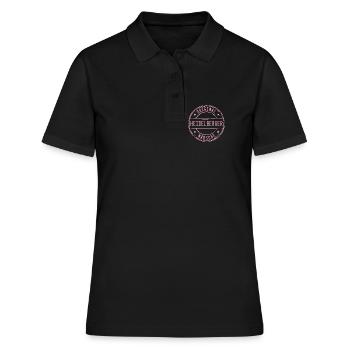 Heidelberg Heidelberger Mädchen Mädel - Frauen Polo Shirt - Schwarz - Vorne - Ailine (174cm)