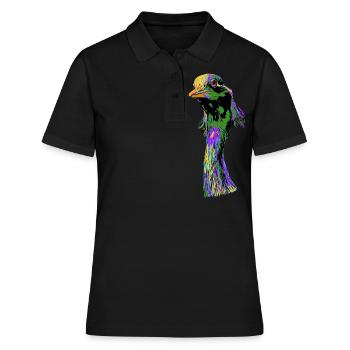 Grue - Polo Femme - noir - Devant - Ailine (174cm)