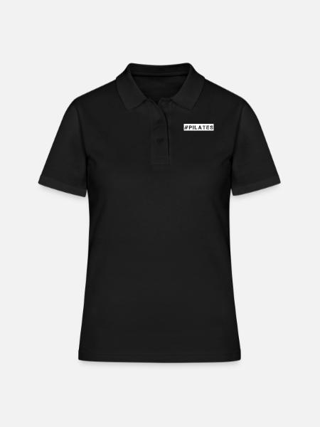 Pilates - #Pilates - Polo Femme - noir