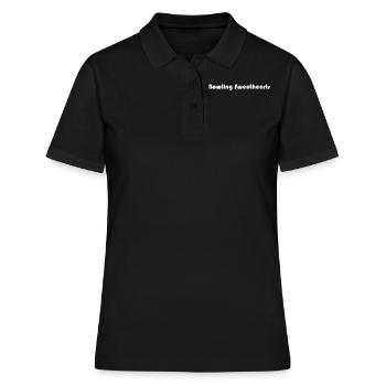 Bowling - Bowling Sweethearts - Frauen Polo Shirt - Schwarz - Vorne - Ailine (174cm)