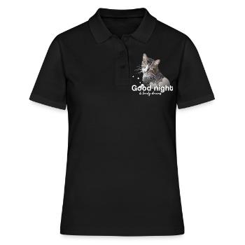 Chemise de sommeil bonne nuit bonne nuit - Polo Femme - noir - Devant - Ailine (174cm)