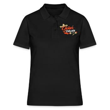Programmer Senior Developer Programming - Women's Polo Shirt - black - Front - Ailine (174cm)