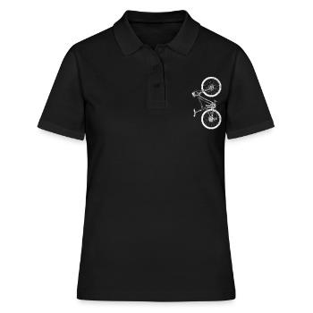 bicyclette - Polo Femme - noir - Devant - Ailine (174cm)