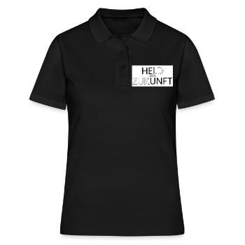 Held der Zukunft - Frauen Polo Shirt - Schwarz - Vorne - Ailine (174cm)