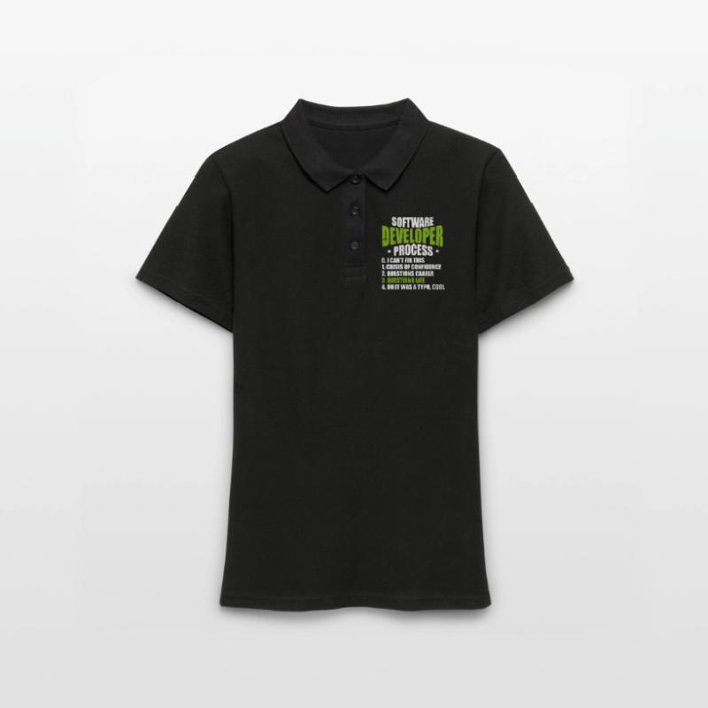 Softwareentwickler Programmierer Software Frauen Polo Shirt