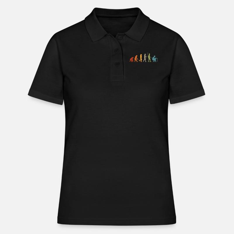 Evolution du programmeur - Polo Femme - noir