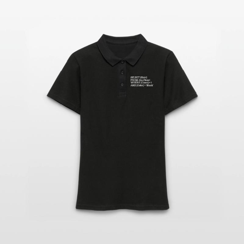 Programmierer Code Coder Programmieren Geschenk Frauen Polo Shirt