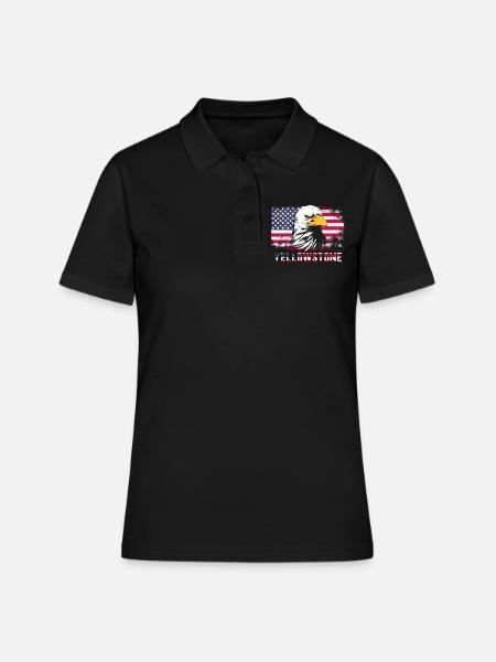 Yellowstone - Women's Polo Shirt - black