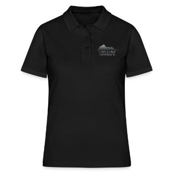La région des lacs - Polo Femme - noir - Devant - Ailine (174cm)