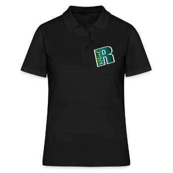 ADIEU EMPLOI - RETRAITE RETRAITE - Polo Femme - noir - Devant - Ailine (174cm)
