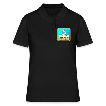 PELLETER LA NEIGE - MERCI PARESSEUX - Polo Femme - noir - Devant - Ailine (174cm)