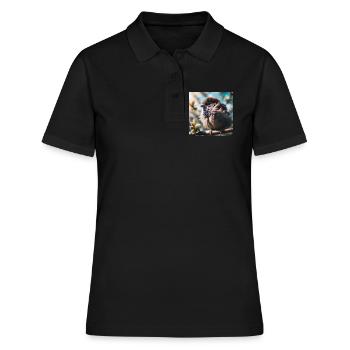 Moineau - Polo Femme - noir - Devant - Ailine (174cm)