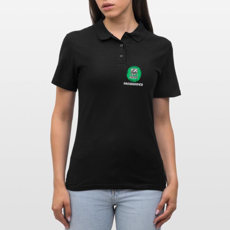 Computer Developer Programmer Computer Geek Women's Polo Shirt