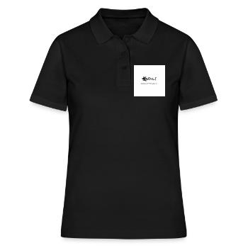 Nana Akoro Ya Oki – Calligraphie Nippon - Polo Femme - noir - Devant - Ailine (174cm)
