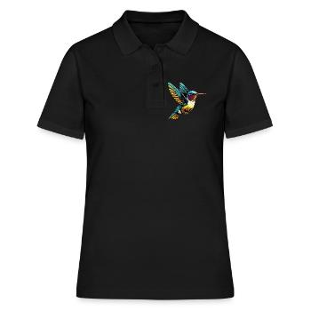 Colibri - Polo Femme - noir - Devant - Ailine (174cm)