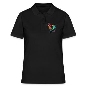 Colibri - Polo Femme - noir - Devant - Ailine (174cm)