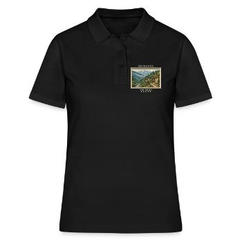 Marque de voyage vintage Armenia Dilijan - Polo Femme - noir - Devant - Ailine (174cm)