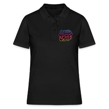 Schlager Maus - Schlagermaus - Schlagermusik - Polo Femme - noir - Devant - Ailine (174cm)