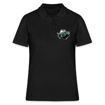 MultiCar M22 DDR - Polo Femme - noir - Devant - Ailine (174cm)