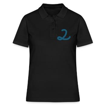 2 Numéro deux - Polo Femme - noir - Devant - Ailine (174cm)