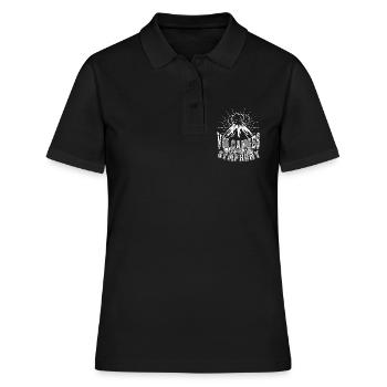 Volcans : la symphonie ardente de la Terre - Volcan - Polo Femme - noir - Devant - Ailine (174cm)