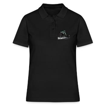 snowboarding - Polo Femme - noir - Devant - Ailine (174cm)