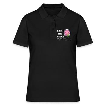 Combattez la stigmatisation de la sensibilisation à la santé mentale - Polo Femme - noir - Devant - Ailine (174cm)