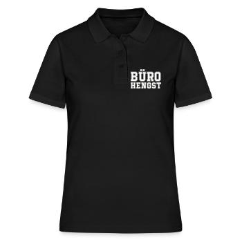 Office Hengst - Women's Polo Shirt - black - Front - Ailine (174cm)