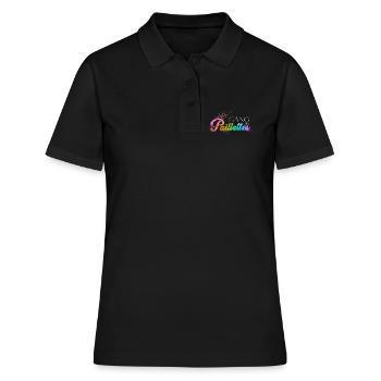 Gang des paillettes - Polo Femme - noir - Devant - Ailine (174cm)